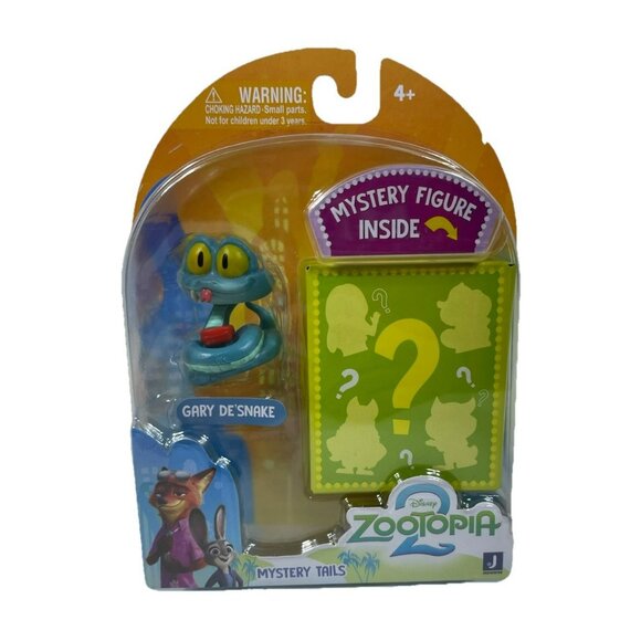 Disney Zootopia 2 Movie Mystery Tails 2" GARY DE'SNAKE & Mystery Figure Set - Picture 3 of 8
